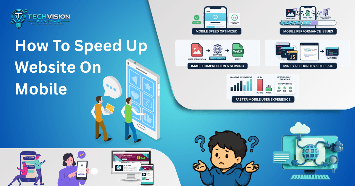 how to speed up website on mobile