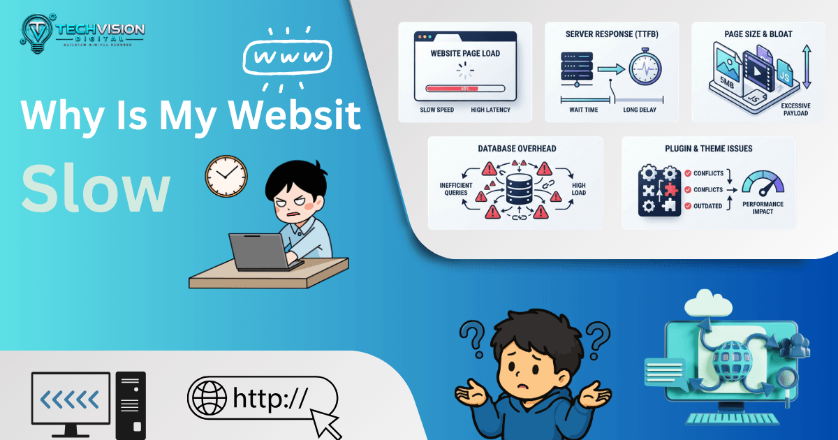 why is my website slow